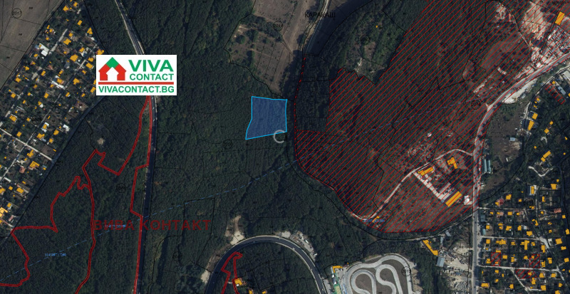 Продава ПАРЦЕЛ в град Варна, м-т Добрева чешма - 6098 кв.м / При запитване, ВИВА КОНТАКТ