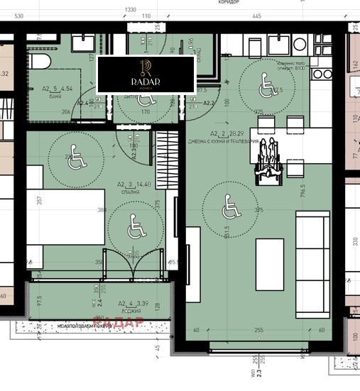 Продава  2-стаен град София , Дружба 1 , 76 кв.м | 37440641