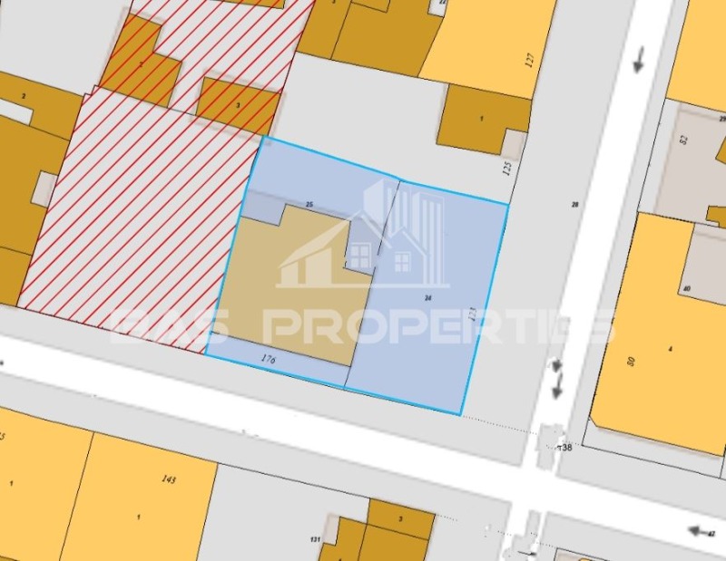 Продава ПАРЦЕЛ, гр. София, Център