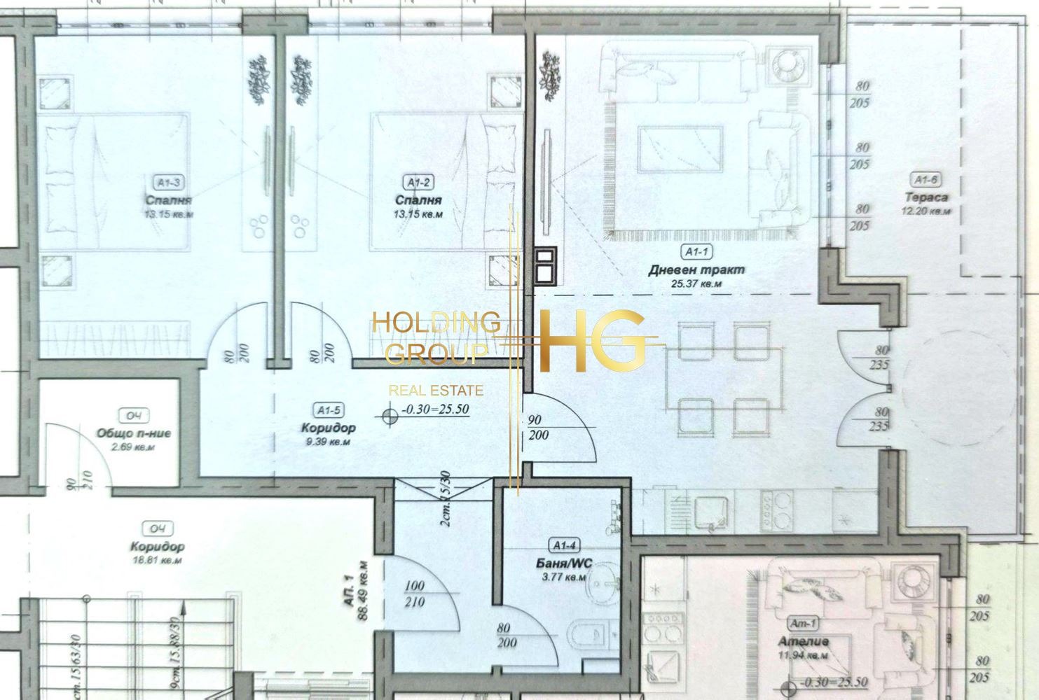 Продава 3-СТАЕН, гр. Варна, Аспарухово, снимка 2 - Апартаменти - 49861254