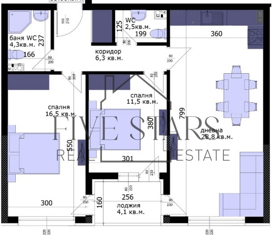 Продава 3-СТАЕН, гр. Варна, Възраждане 3, снимка 2 - Апартаменти - 56071368
