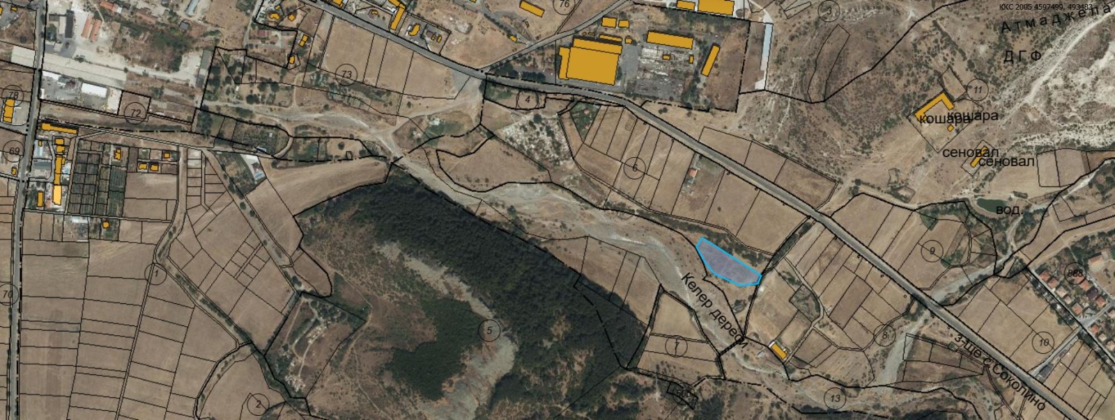 Продава ПАРЦЕЛ, с. Соколино, област Кърджали, снимка 4 - Парцели - 53944186