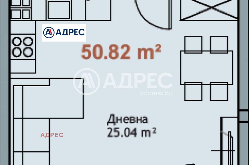 De vânzare  Studio Varna , c.c. Ciaica , 51 mp | 28151121 - imagine [4]