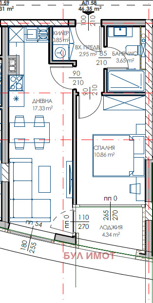 Продава 2-СТАЕН, гр. Варна, Трошево, снимка 5 - Aпартаменти - 49193319