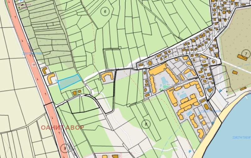 Продава ПАРЦЕЛ, гр. Черноморец, област Бургас