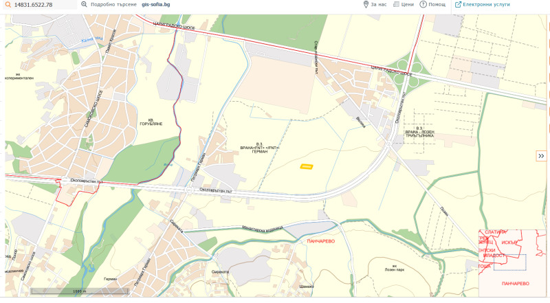 Продава ПАРЦЕЛ, гр. София, с. Герман, снимка 2 - Парцели - 53581276