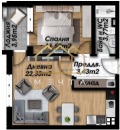 Продава 2-СТАЕН, гр. Пловдив, Беломорски, снимка 1