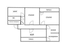 2 спаваће собе Куршун чешма, Шумен 1