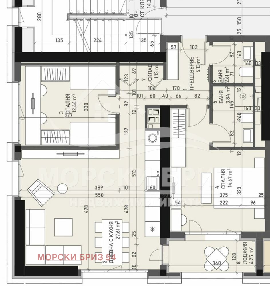 Продава 3-СТАЕН, гр. София, Банишора, снимка 3 - Апартаменти - 54940454
