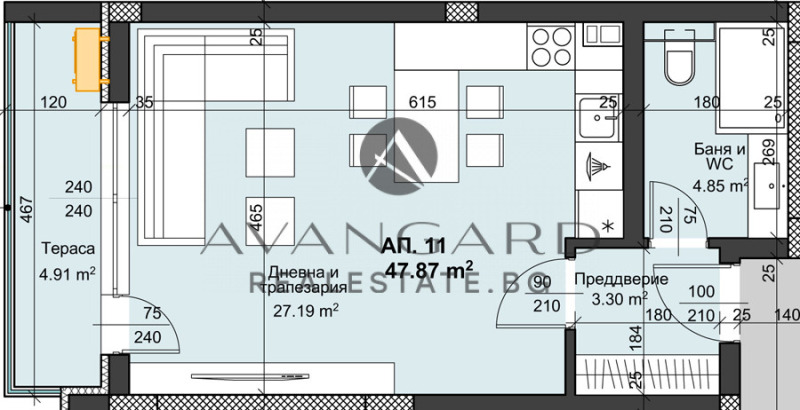 Продава  1-стаен град Пловдив , Христо Смирненски , 62 кв.м | 55251197 - изображение [8]