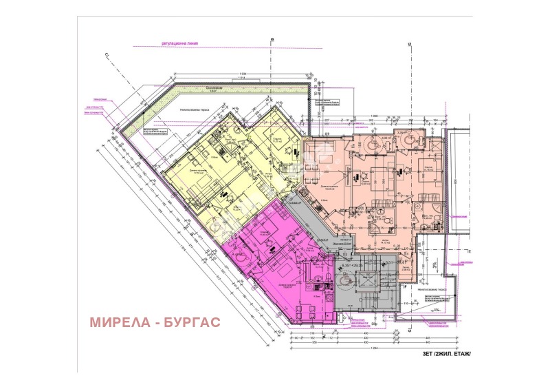 Продава  3-стаен град Бургас , Зорница , 134 кв.м | 65266870 - изображение [5]