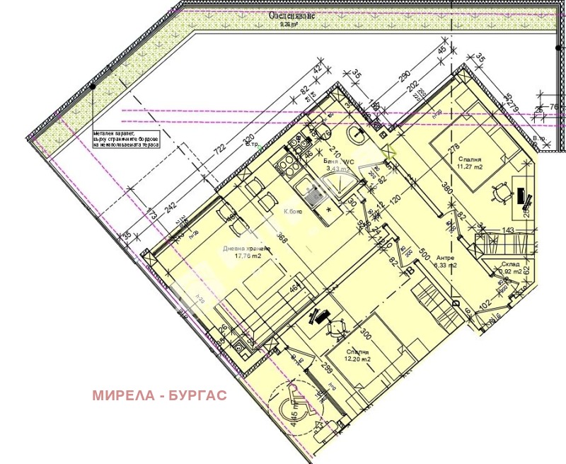 Продаја  2 спаваће собе Бургас , Зорница , 134 м2 | 96509070 - слика [6]