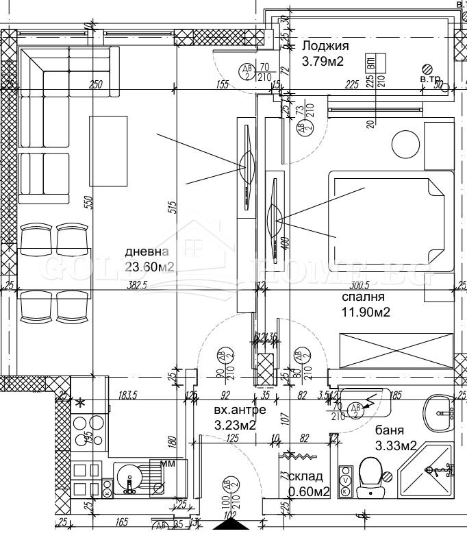 Продава 2-СТАЕН, гр. Пловдив, Остромила, снимка 2 - Апартаменти - 53350301