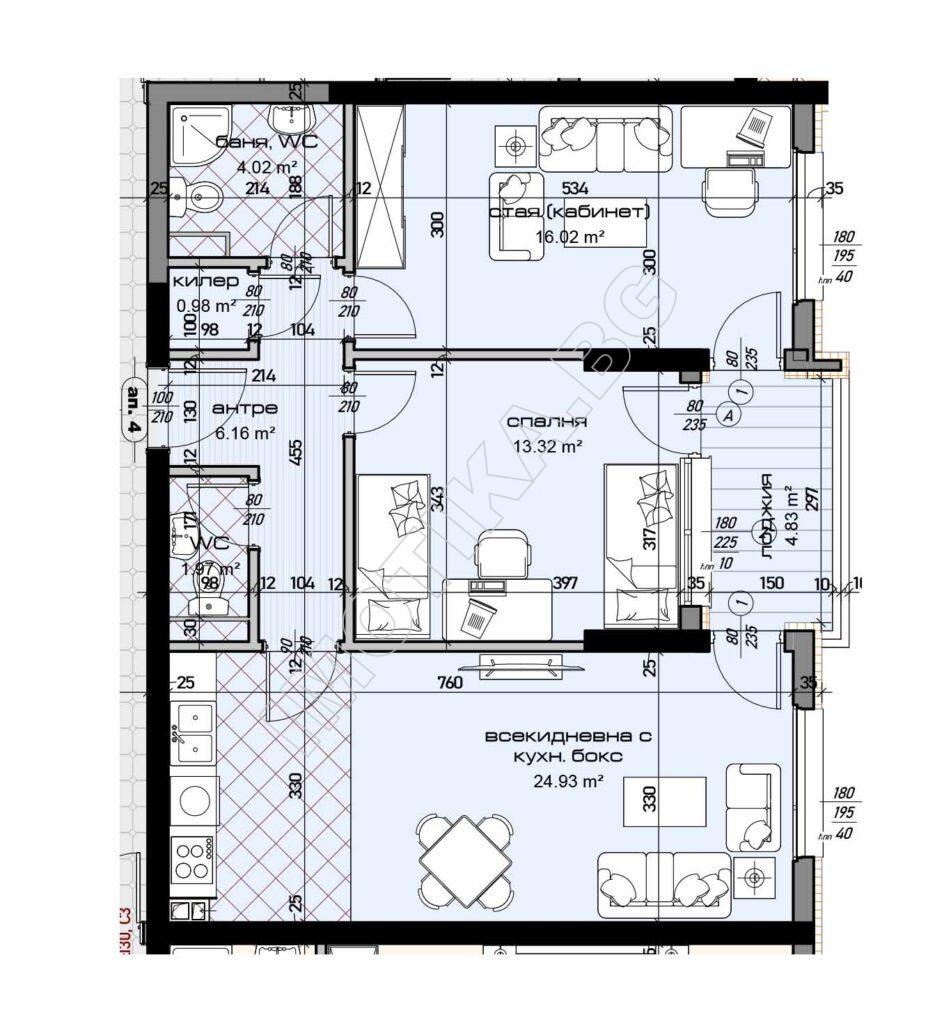 Продава 3-СТАЕН, гр. Варна, Младост 1, снимка 2 - Апартаменти - 51129741