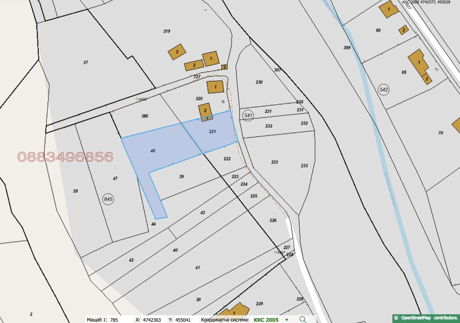 Продава ПАРЦЕЛ, гр. Априлци, област Ловеч