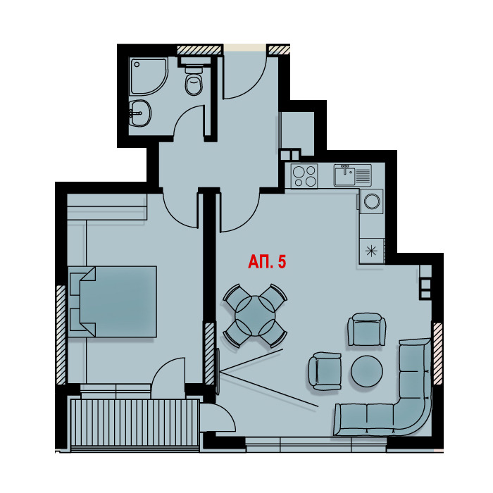 Продава 2-СТАЕН, гр. София, Манастирски ливади