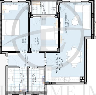 Te koop  2 slaapkamers Plovdiv , Gagarin , 108 m² | 85870423 - afbeelding [10]
