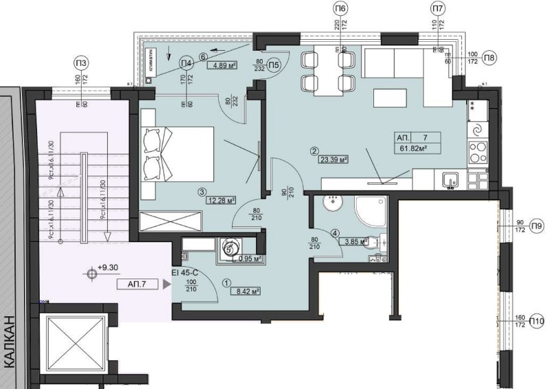 À venda  1 quarto Sofia , Suhata reka , 77 m² | 15251492 - imagem [3]