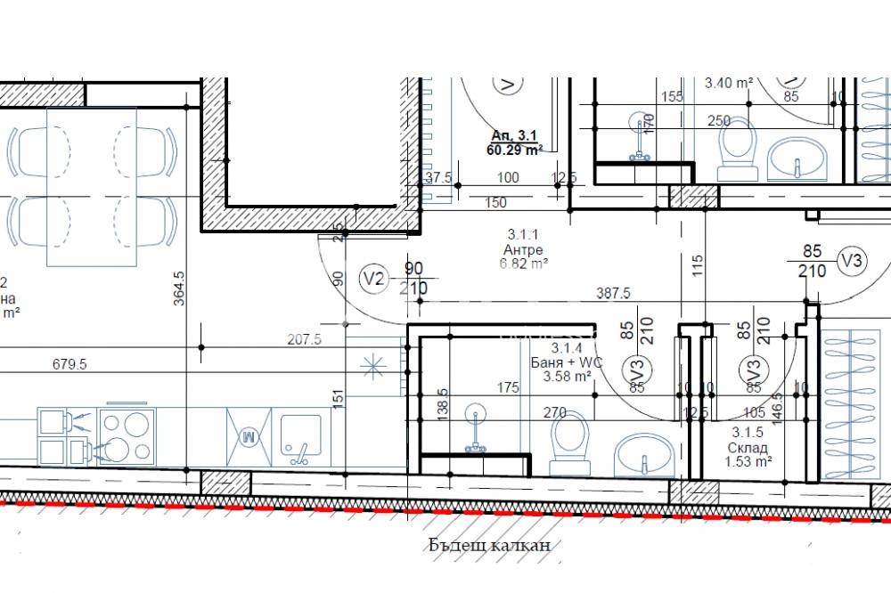 Продава 2-СТАЕН, гр. София, Овча купел, снимка 3 - Апартаменти - 54613670