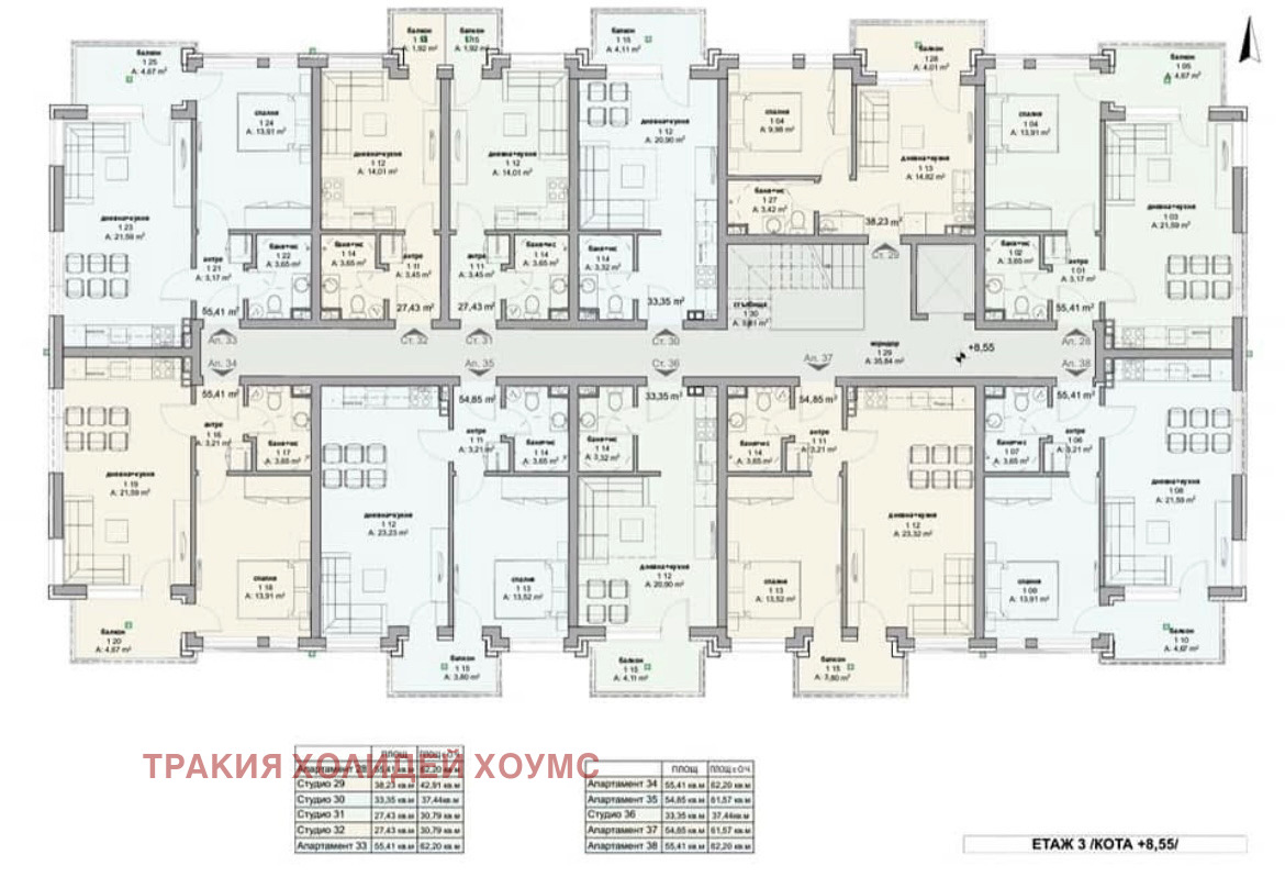 Продава 2-СТАЕН, с. Равда, област Бургас, снимка 7 - Апартаменти - 54199305