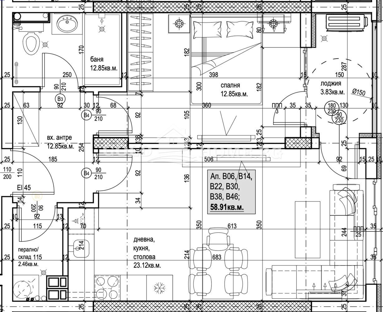 Продава 2-СТАЕН, гр. Пловдив, Южен, снимка 6 - Апартаменти - 54178065