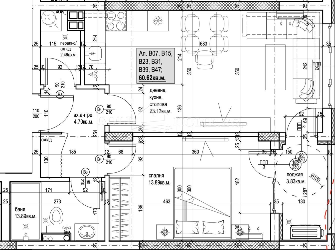Продава 2-СТАЕН, гр. Пловдив, Южен, снимка 8 - Апартаменти - 54178065