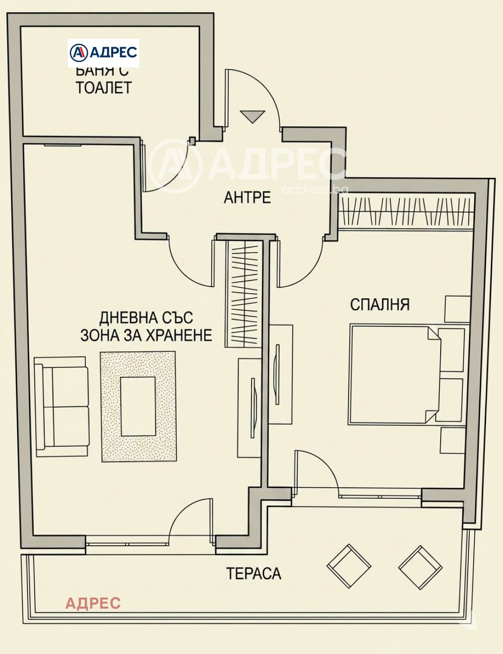 Продава 2-СТАЕН, гр. Варна, Победа, снимка 4 - Апартаменти - 55133212