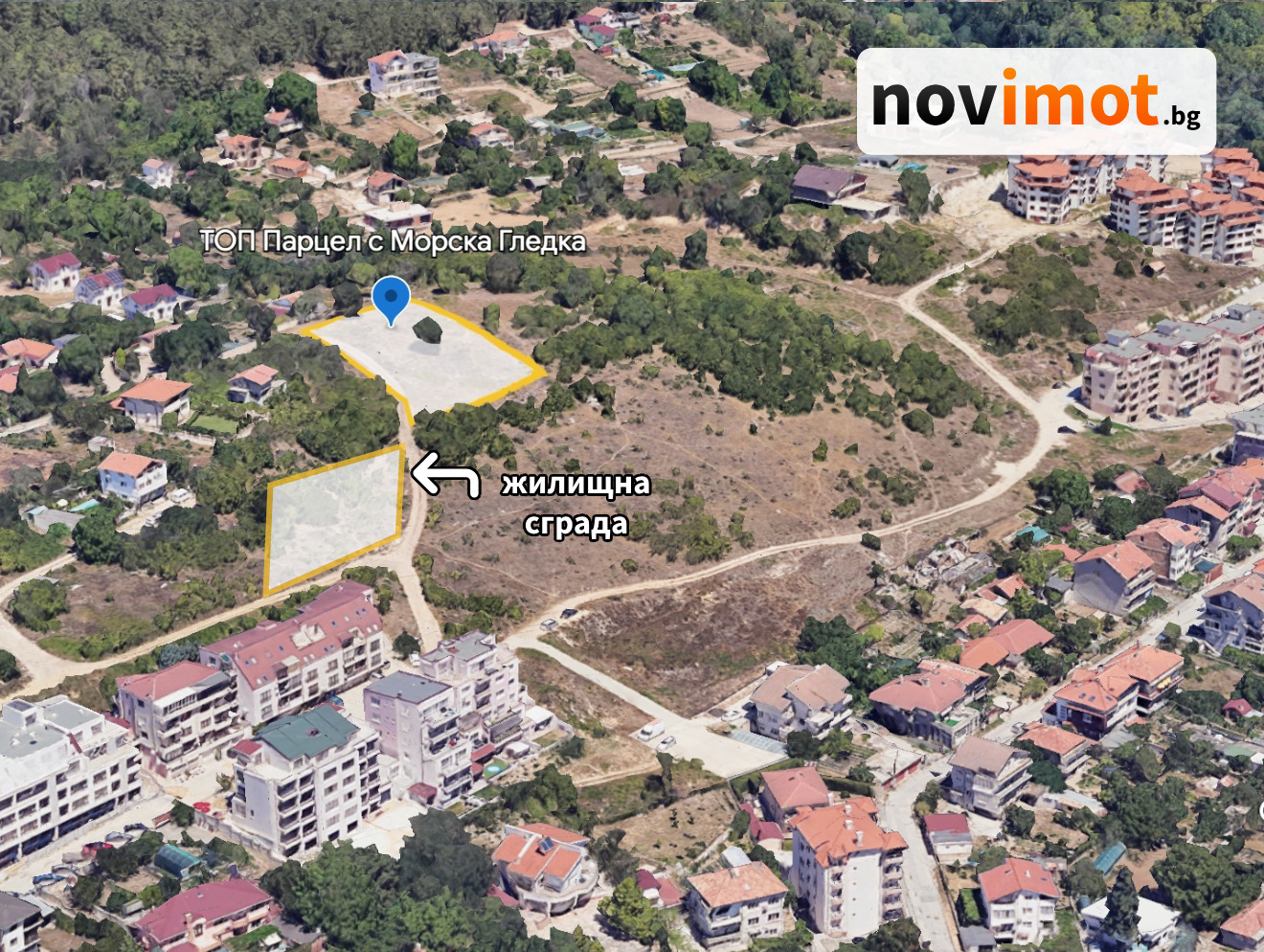 Продава ПАРЦЕЛ, гр. Варна, Виница, снимка 2 - Парцели - 47370371