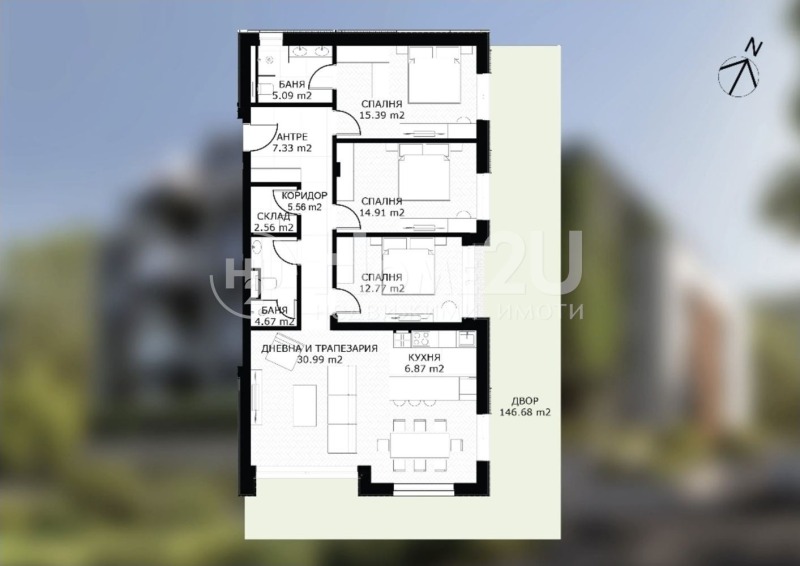 Satılık  3 yatak odası Sofia , Dragalevci , 281 metrekare | 75701946 - görüntü [10]