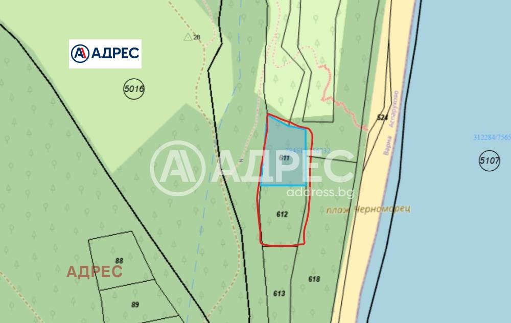 Продава ПАРЦЕЛ, гр. Варна, м-т Ракитника, снимка 2 - Парцели - 56709345