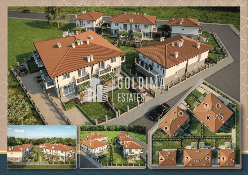 Till salu  Hus region Burgas , Pomorie , 155 kvm | 37528898