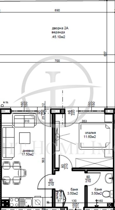 À vendre  1 chambre Plovdiv , Belomorski , 95 m² | 23782006 - image [5]