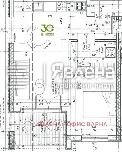 Продава 2-СТАЕН, гр. Варна, к.к. Св.Св. Константин и Елена, снимка 4 - Апартаменти - 53688137
