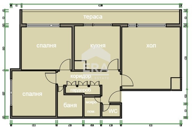 Продава 3-СТАЕН, гр. Кърджали, Възрожденци, снимка 17 - Апартаменти - 55894773