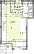 Продава  1-стаен град Пловдив , Остромила , 56 кв.м | 39237070 - изображение [2]