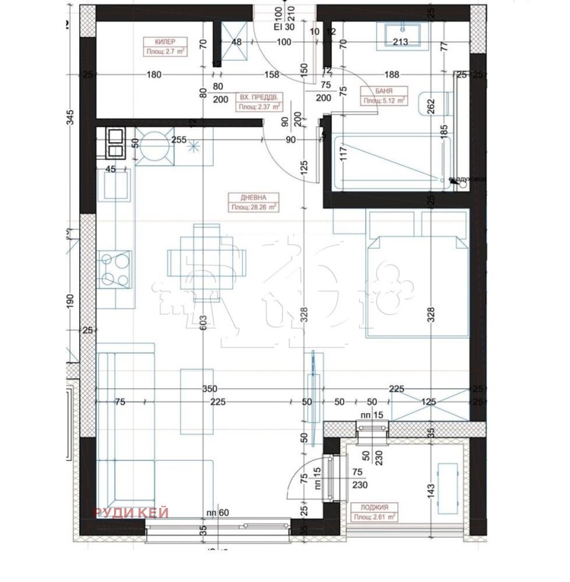 Продава 1-СТАЕН, гр. Варна, Владислав Варненчик 1, снимка 1 - Aпартаменти - 49191702