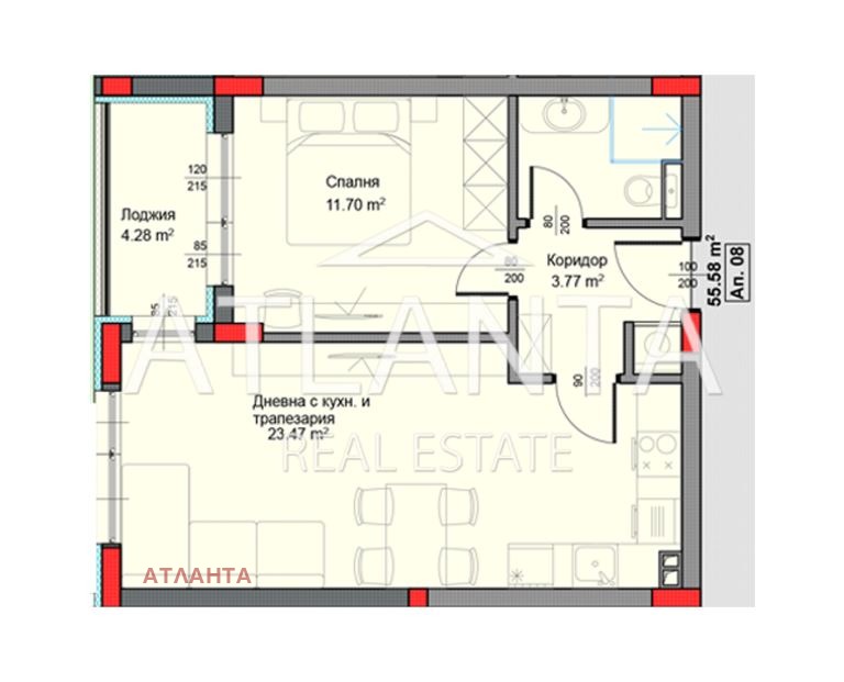Продается  1 спальня Варна , Аспарухово , 63 кв.м | 50524847