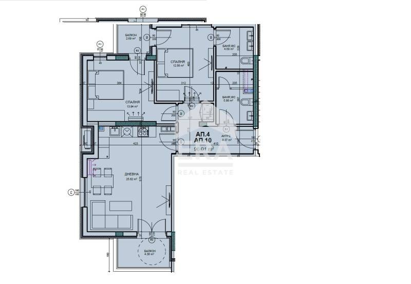 Продава 3-СТАЕН, гр. София, Горна баня, снимка 4 - Апартаменти - 54914642