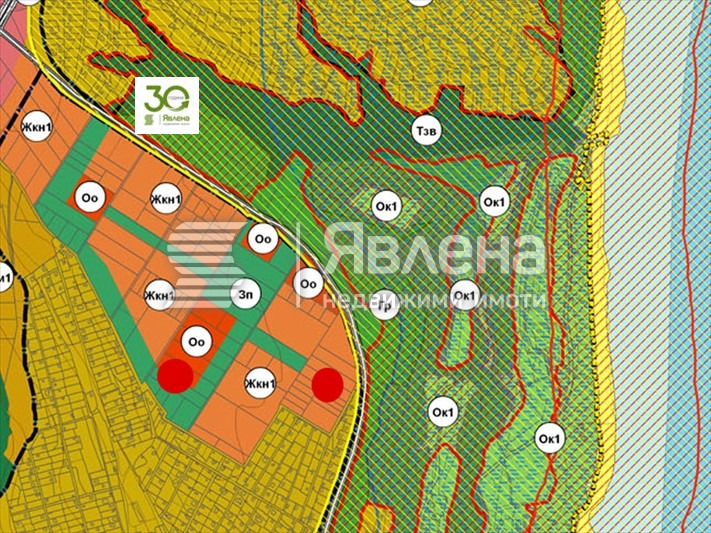Продава ПАРЦЕЛ, гр. Варна, м-т Боровец - юг, снимка 2 - Парцели - 54115999