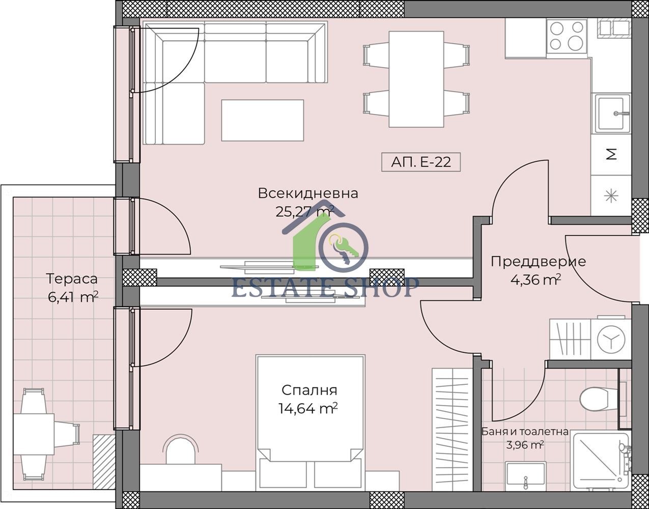 Продава 2-СТАЕН, гр. Пловдив, Остромила, снимка 3 - Апартаменти - 55402557