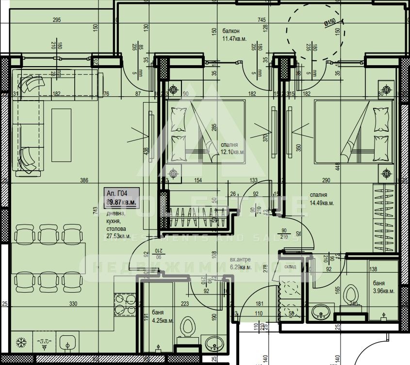 Продава 3-СТАЕН, гр. Пловдив, Христо Смирненски, снимка 3 - Апартаменти - 54148144