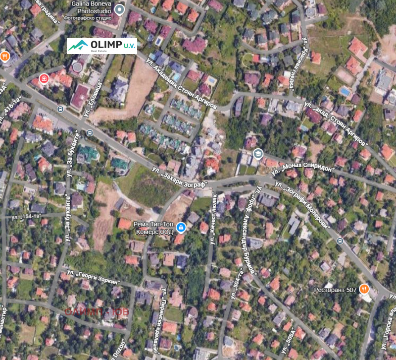 Продава ПАРЦЕЛ в град София, в.з.Симеоново - Драгалевци - 520 кв.м / 431 600 € » 844 136.23 лв., ОЛИМП - ЮВ