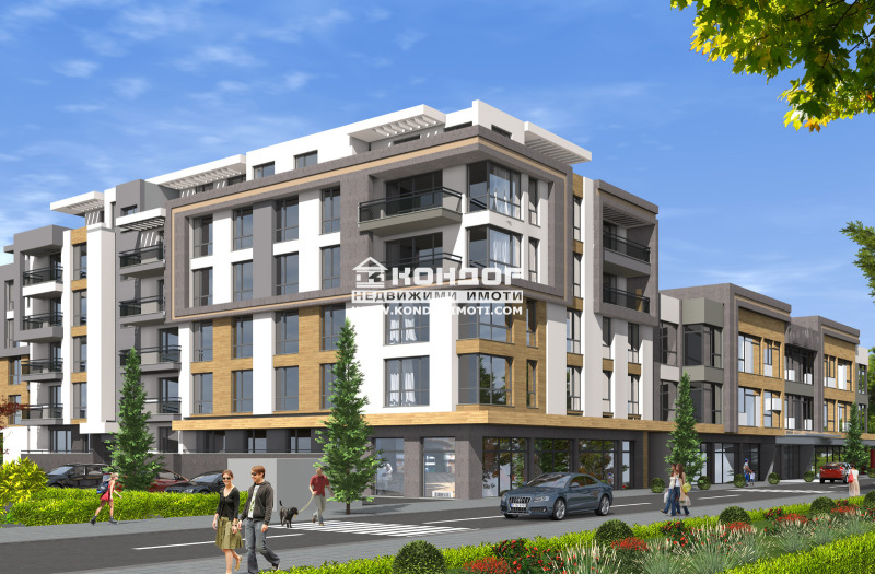 For Sale  Studio Plovdiv , Mladezhki Halm , 54 sq.m | 50824402