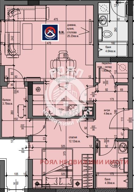 Продается  1 спальня Пловдив , Христо Смирненски , 71 кв.м | 45816788 - изображение [13]