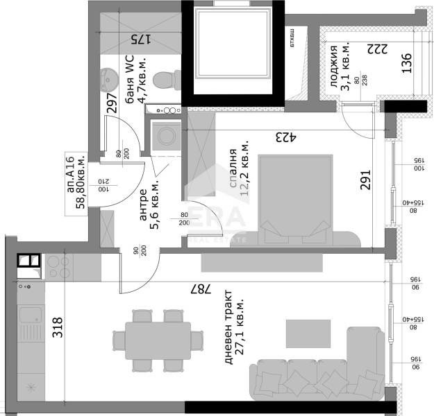 Продава 2-СТАЕН, гр. Варна, Владислав Варненчик 1, снимка 3 - Апартаменти - 55311519
