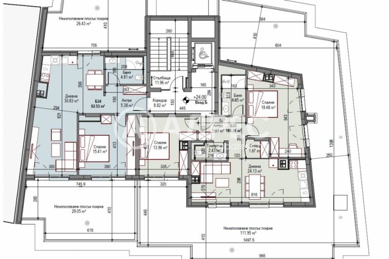 Eladó  2 hálószobás Sofia , Suhata reka , 105 négyzetméter | 33037637 - kép [2]