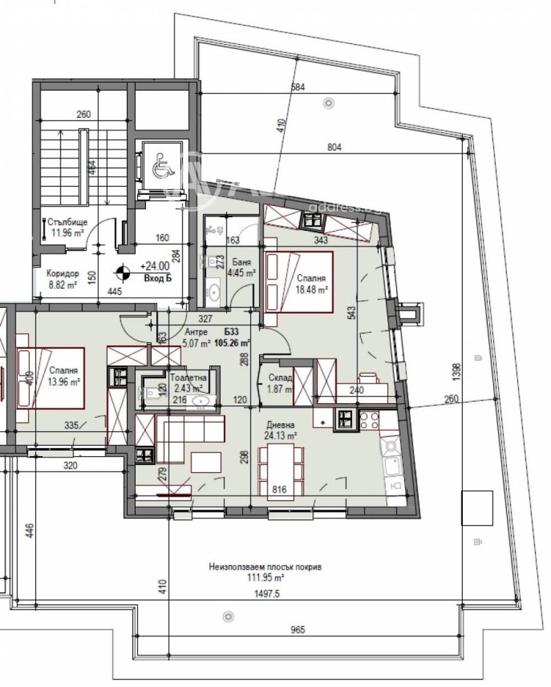 Продава 3-СТАЕН, гр. София, Сухата река, снимка 2 - Aпартаменти - 46656974