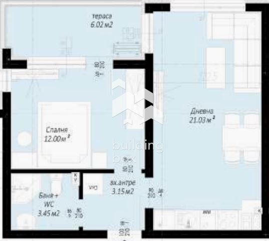 À venda  1 quarto Plovdiv , Belomorski , 63 m² | 72125726 - imagem [2]