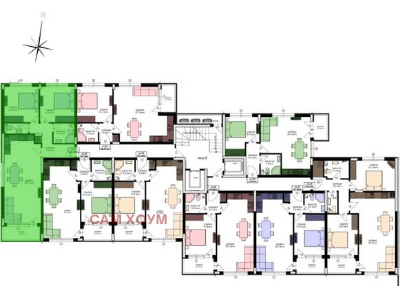 Zu verkaufen  2 Schlafzimmer Warna , Kajsiewa gradina , 96 qm | 87062085 - Bild [2]