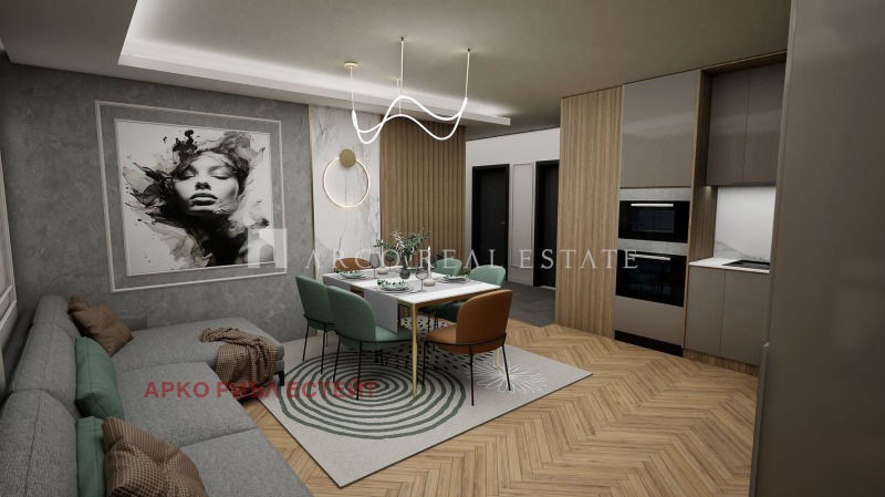 Myytävänä  3 makuuhuonetta Sofia , Ljulin - tsentar , 170 neliömetriä | 65666985 - kuva [2]